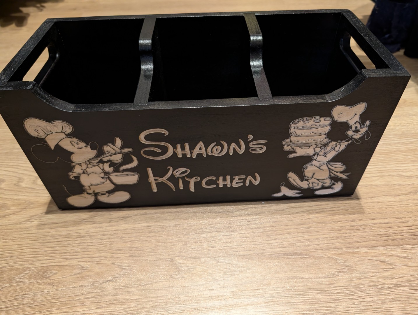 Custom Kitchen Utensil Holder