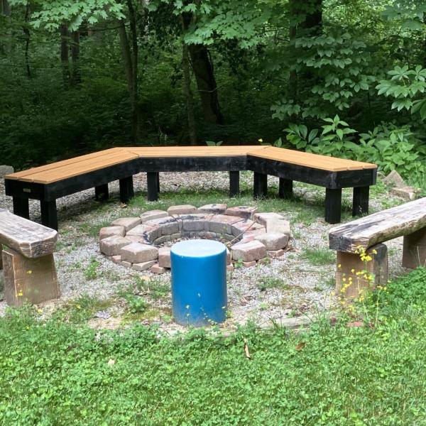 3 Piece Fire Pit Bench