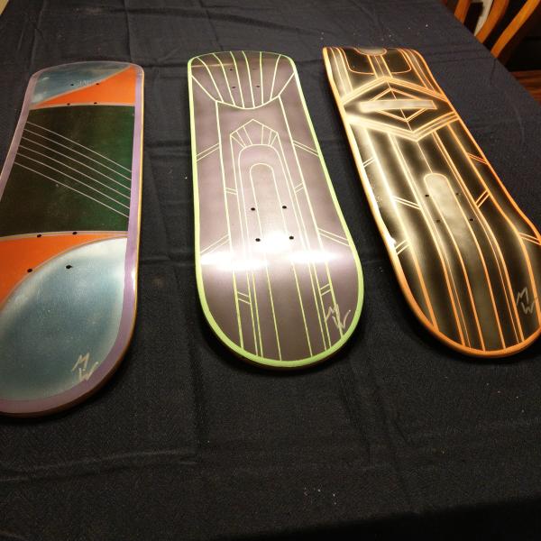 Custom Painted Skateboards