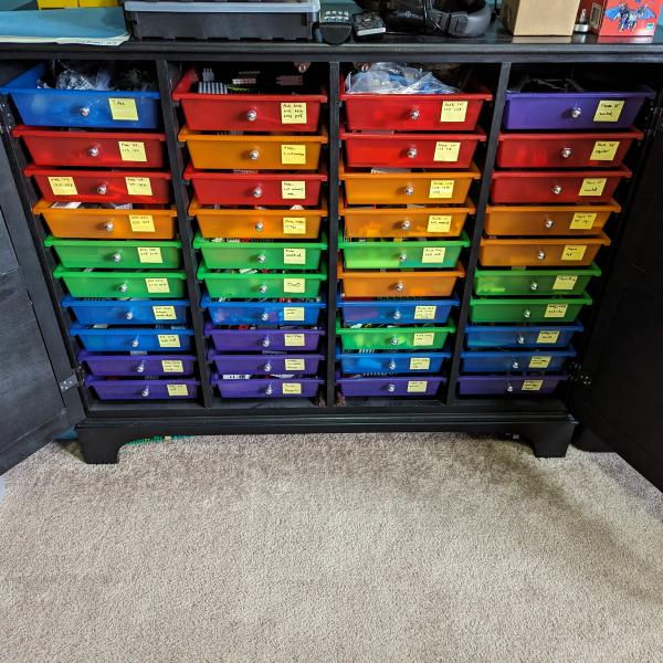 LEGO Storage Cabinet